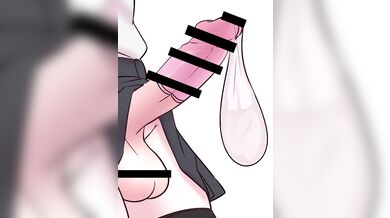 Watch this cute futa babe as she busts out of her tight dress in the most erotic way possible