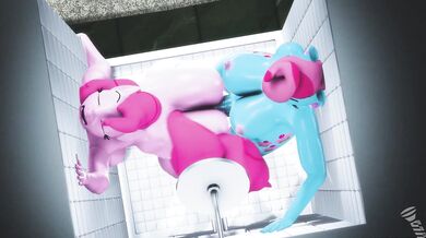 Cumming with SFM in the Shower while Eating Cake