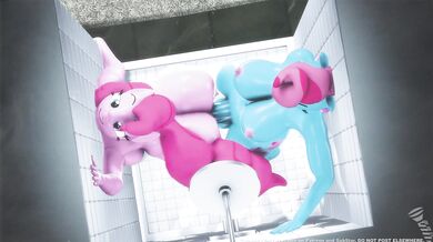 Cumming with SFM in the Shower while Eating Cake