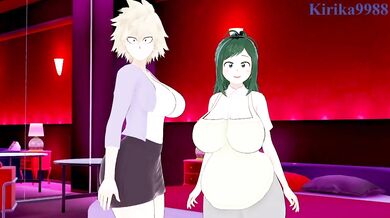 The Ultimate Hentai Master - Bakugou Izuku and His Mom Fucked In Front of His Sister, Mitsuki!