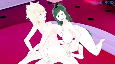 The Ultimate Hentai Master - Bakugou Izuku and His Mom Fucked In Front of His Sister, Mitsuki!