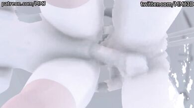 Futa Ibuki and Makoto (Street Fighter) make a threesome with their boss, Moonlighting