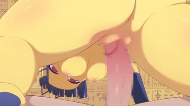 Ankha and her big brothers secret love scene in the garden