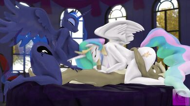 The Mighty King Sombra and His Little Pony Princess Celestias Secret Love Nest