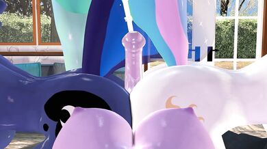 The Mighty King Sombra and His Little Pony Princess Celestias Secret Love Nest