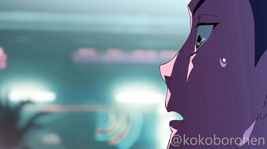 Lucy and David | Cyberpunk by Kokoborohen - A steamy love story in a dystopian future