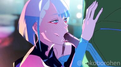 Lucy and David | Cyberpunk by Kokoborohen - A steamy love story in a dystopian future