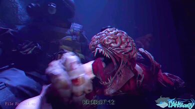 You are reading a dark and twisted porn parody of the horror movie Resident Evil: The Ghost Survivors, starring Dahsharky as the heroine Alice