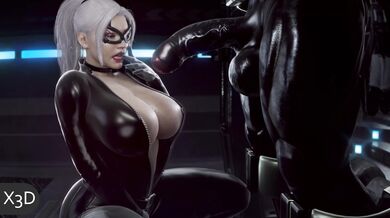 Watch the XXX preview of Black Cat and Venom Special now!
