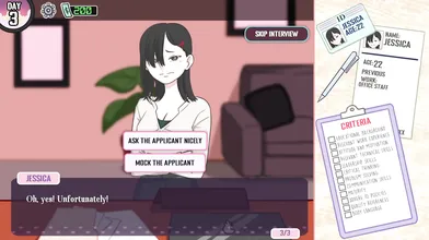 A Horny Recruiter Takes on Jessica