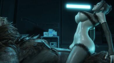 The Scarlet Werewolf in the Clouds: A Hentai Porn Video by Rekin3D [4K]