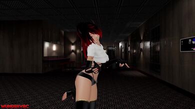 The shaking lady with all the surprises