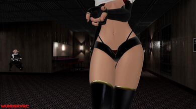 The shaking lady with all the surprises