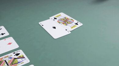 Watch as Widowmaker takes on the poker table in this 4K ultra HD video with blacked out and aphrodisiac effects
