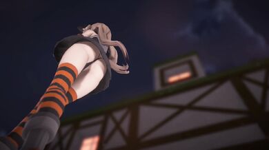 A young woman named Shimakaze is in a hot and passionate MMD R18 video with Popipapi, where she achieves her breakthrough orgasm