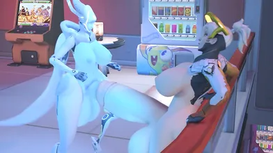 Overwatch Rule 34: Futanari 3D Animation by HeisenBurger
