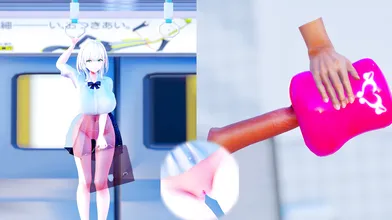 Watch as Noelle uses her magic on an Onahole, resulting in a completely transparent scene that leaves nothing to the imagination