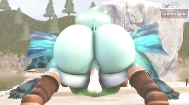 Watch the hot, spoiled Zora princess take on all comers in this smutty HENTAI porn video!