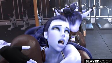 The Widowmakers Ultimate Workout: 4K Resolution Hentai Fitness Video!