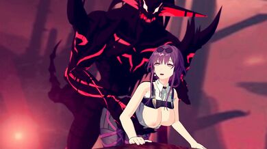 Watch as Kafka submits to a demon in super HD quality!