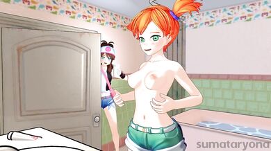 Porn stars Misty and Hilda take on a new challenge: getting into their diapers and chastity belts