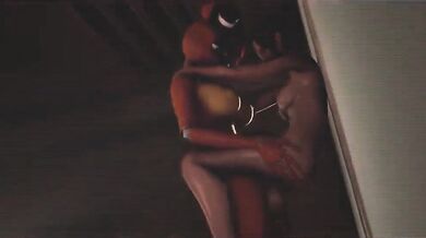 Watch the hot and sexy Tsoni get attacked by the animatronic characters from Five Nights at Freddys in this hentai PORN video