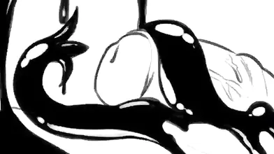 The Black Slime Monster Takes Hajnalskis Ass!