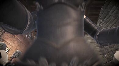 Futa Guardian Throat Fucks Taker from the POV