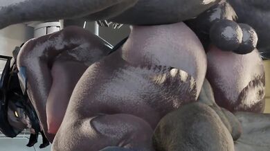 Male Elite Gets Double-Pounded by Busty Sheila [Sangpress]