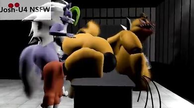 Watch this hot chica, Withered, get ravaged by the sexy Roxanne Wolf in a passionate lesbian romp