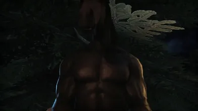 This hentai porn video follows the POV of a female who is being fucked by a monstrous creature with a massive cock