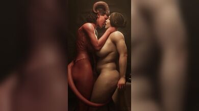 Young girls first time with the demonic entity of her dreams, resulting in a passionate kiss that leaves her breathless and craving more