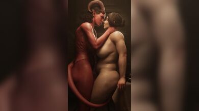 Young girls first time with the demonic entity of her dreams, resulting in a passionate kiss that leaves her breathless and craving more