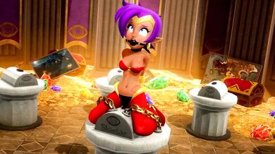 Watch as Shantae gets tortured with a vibrator in this 3D on-model porn video!