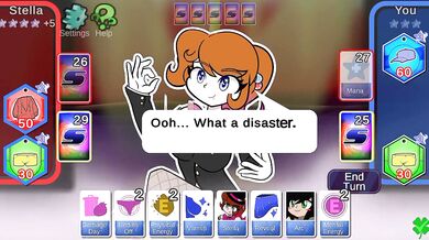 The Card Battle: Taking it all Off!