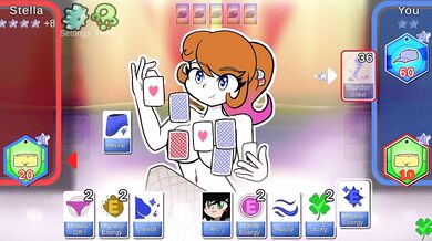 The Card Battle: Taking it all Off!