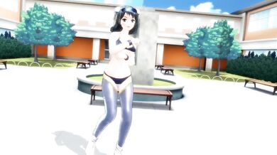 [MMD] Futanari Aria(AB8) [Elect]