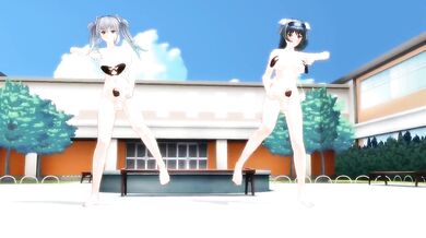 [MMD] Futanari Aria(AB8) [Elect]