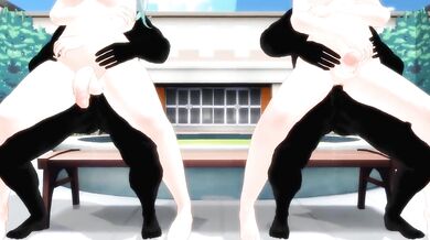 [MMD] Futanari Aria(AB8) [Elect]