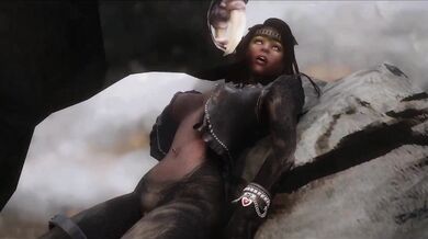 Sabrecat Mistakenly Calls a Half-Khajiit as Its Own Species during Mating Season