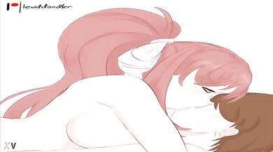 The sexy blonde Monika cant resist the charms of a lewd old man with a big dick who wants to take her from behind in his bedroom, and she loves it!