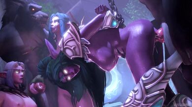 Worgen X Tyrande: Ambrosine92