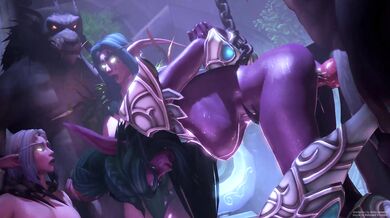 Worgen X Tyrande: Ambrosine92