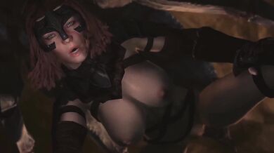 The Daring Expedition: Adventurers Unite to Save a Captive Companion from an Erotic Spider Breeding Den