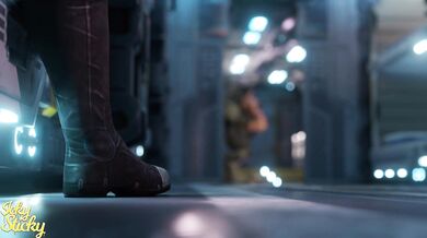 The Krogan Dominatrix and Her Sticky Pet (Krogans Plaything: IckySticky)