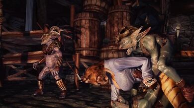 The Khajiit Teenager Turned into Riekling Breeding Stock for the Elves of Skyrim