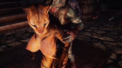 The Khajiit Teenager Turned into Riekling Breeding Stock for the Elves of Skyrim