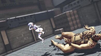 Sexy Sailor Punishes Herself Three Times Harder