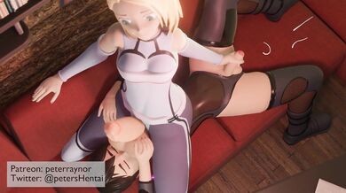 Seductive Futanari Takes It Easy on a Lazy Sunday Afternoon