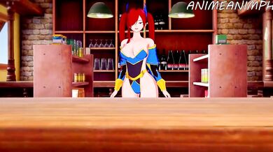 Exploring the Erotic Fantasies of Erza Scarlett in Fairy Tail